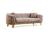 Galaxy Home Vanessa Sofa in Taupe