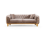 Galaxy Home Vanessa Sofa in Taupe image