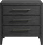Elements International Versailles Nightstand in Black image