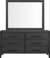 Elements International Versailles Mirror in Black