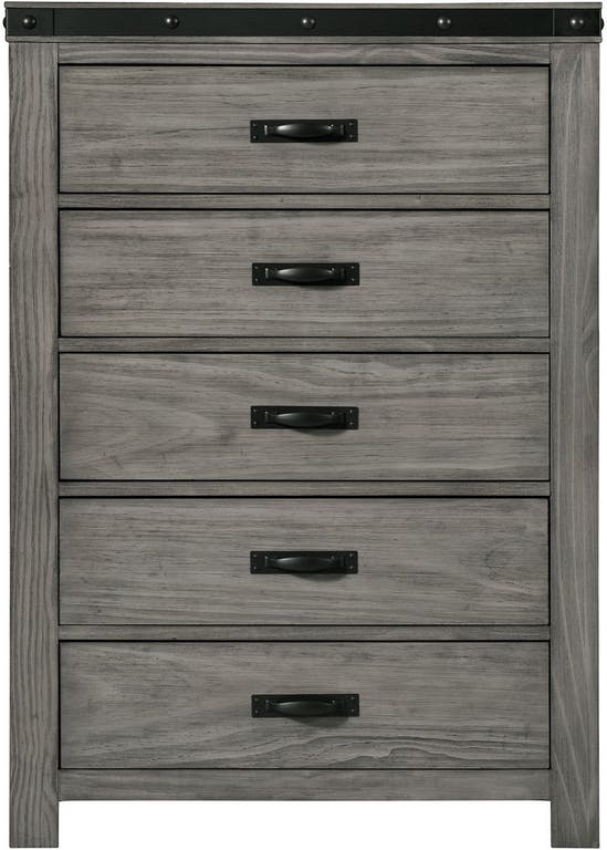 Elements International Wade Chest in Gray image