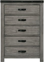 Elements International Wade Chest in Gray image