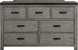 Elements International Wade Dresser in Gray image