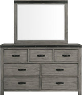 Elements International Wade Dresser in Gray