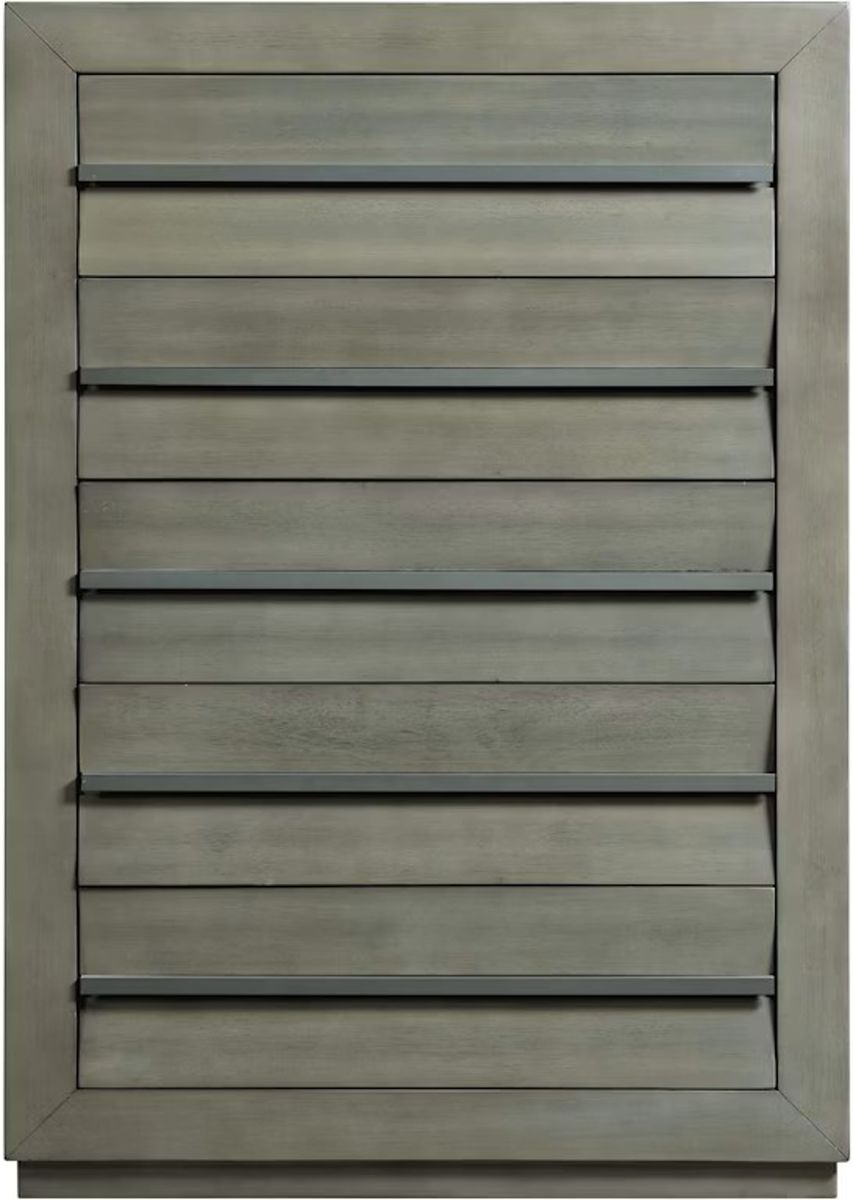 Elements International Zig Chest in Grey image