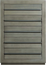 Elements International Zig Chest in Grey image