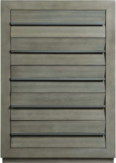 Elements International Zig Chest in Grey image