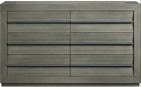 Elements International Zig Dresser in Grey image